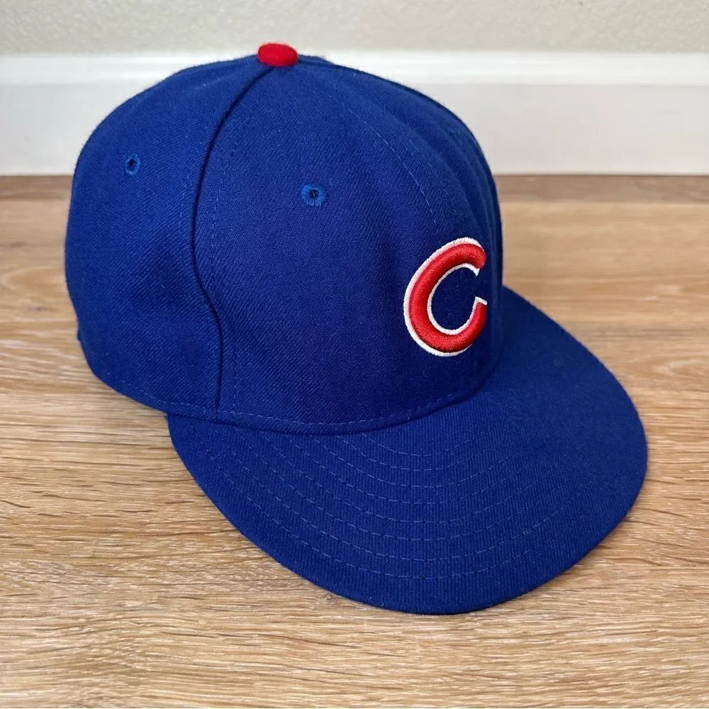 NWT New Era 59Fifty Chicago Cubs Fitted Hat, Size 7 1/4